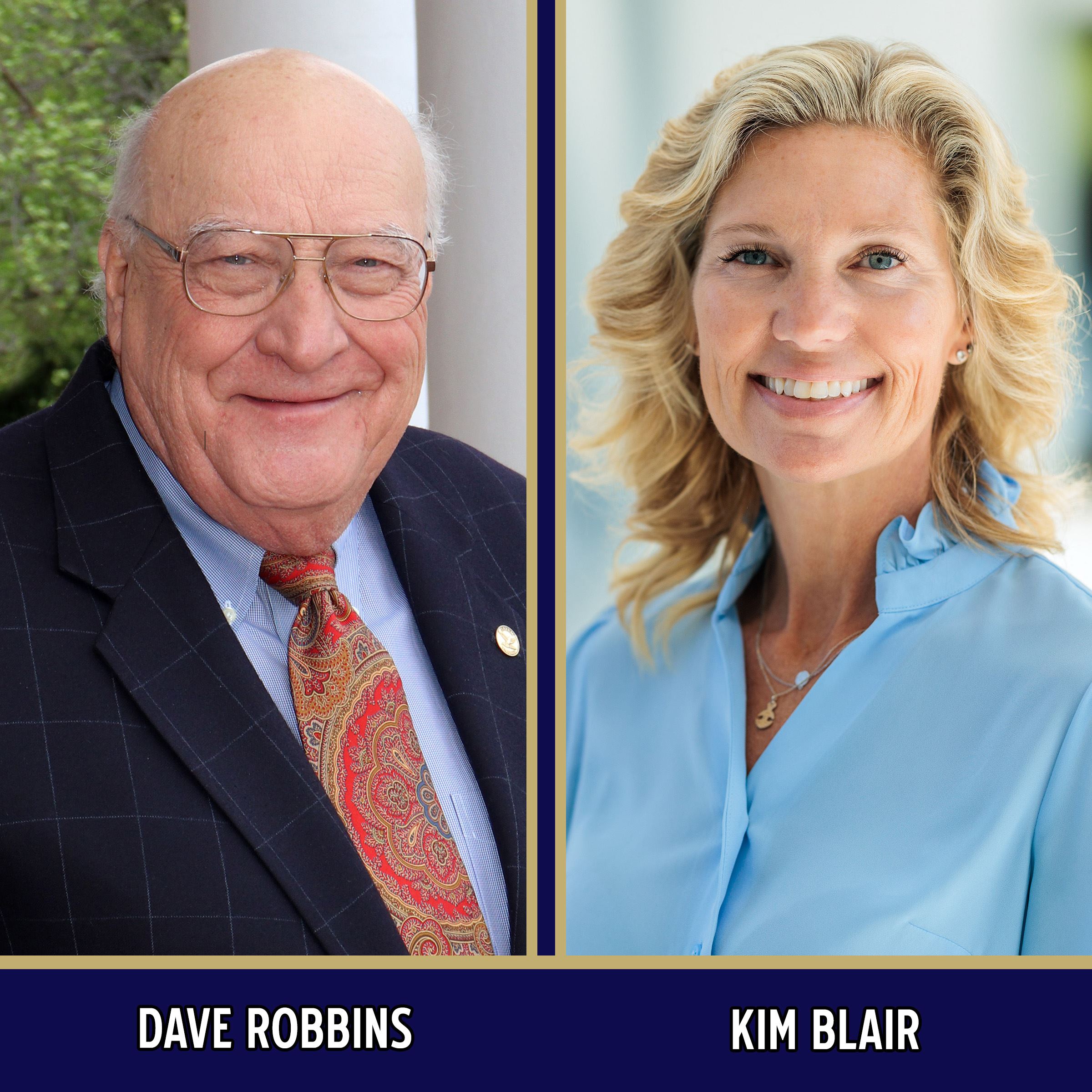 Dave Robbins Kim Blair 2025